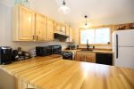 Large Kitchen area in White Mountain Vacation Home close to Waterville Valley
